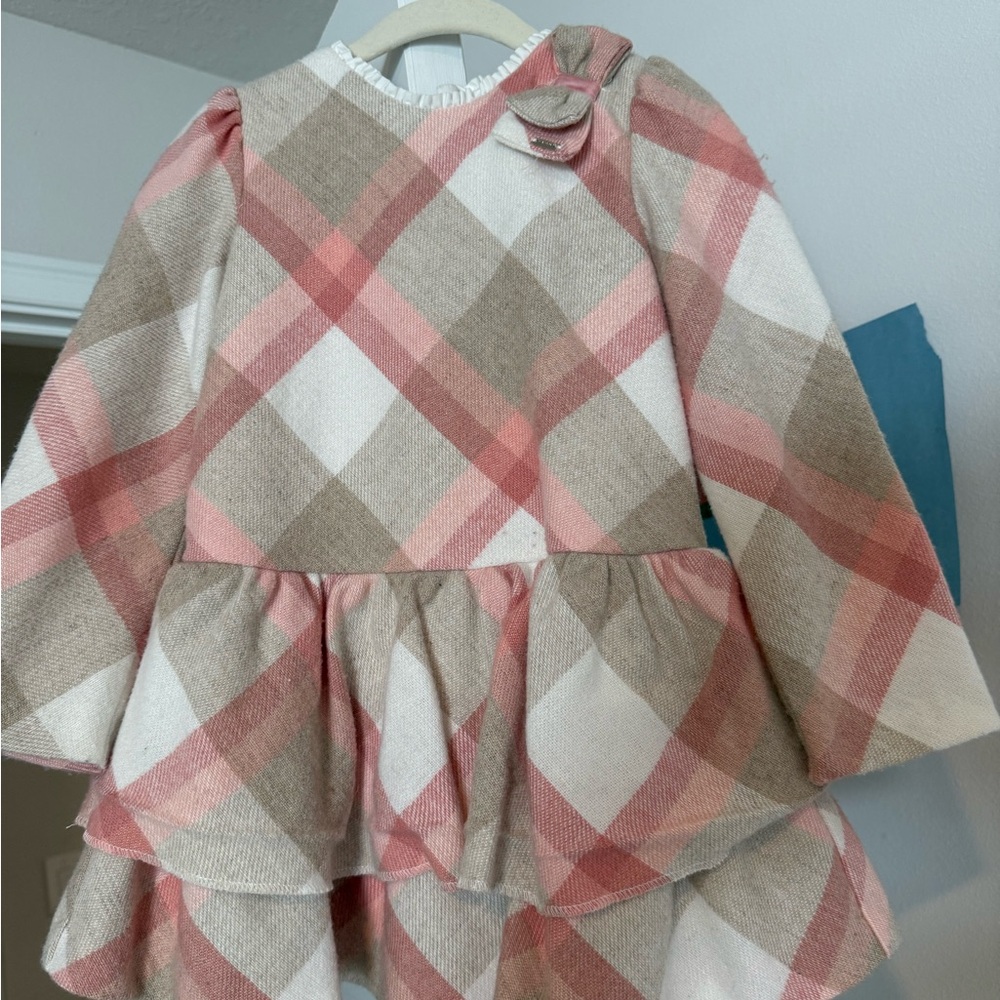 Mayoral White Ruffled Dress